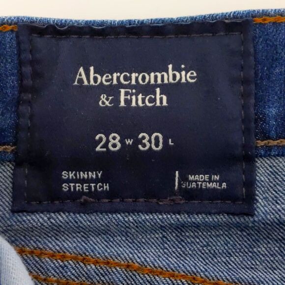 Women's Abercrombie & Fitch Skinny Stretch Jeans Size 28 - Picture 3 of 6
